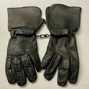 Men’s LC Motorcycle Leather Gloves Size Medium
